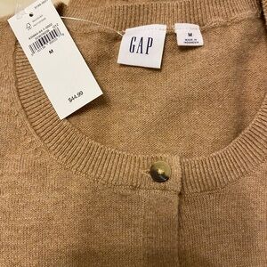 NWT GAP Women's Camel Cardigan
